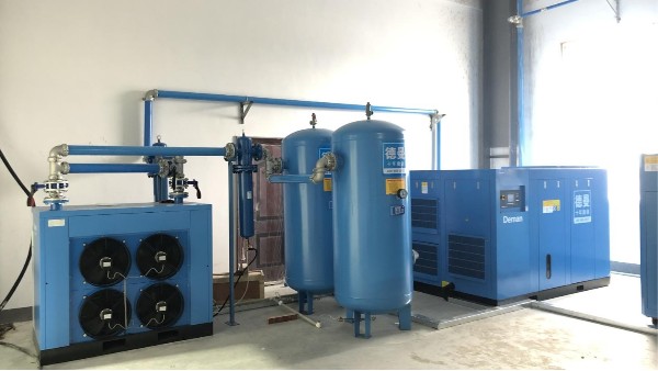 德曼空壓機(jī)助力某五金工廠建立一級(jí)能效站